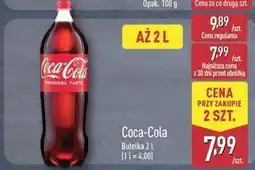 ALDI Napój Coca-Cola oferta