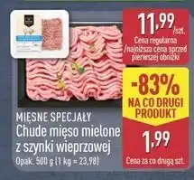 ALDI Chude mięso mielone z szynki wieprzowej Mięsne Specjały Zawsze Świeże (Aldi) oferta