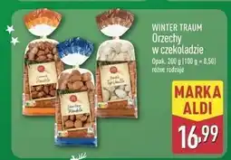 ALDI Migdały w skorupce kakaowo-korzennej Wintertraum oferta