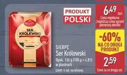 ALDI Ser zółty królewski plastry Sierpc oferta