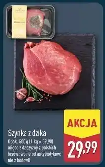 ALDI Szynka z dzika Dziki Trop oferta