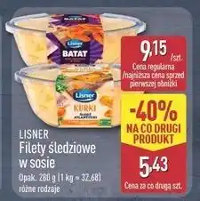 ALDI Śledź atlantycki w sosie batatowym z imbirem i chilli Lisner oferta