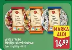 ALDI Minifigurki czekoladowe mikołaj Wintertraum oferta