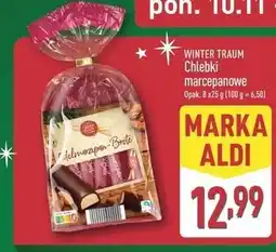 ALDI Chlebek marcepanowy Wintertraum oferta