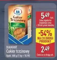 ALDI Cukier trzcinowy nierafinowany dry demerara Diamant oferta