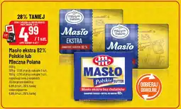 Polomarket Masło ekstra 82% Polskie lub Mleczna Polana 200g oferta