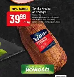 Polomarket Szynka krucha od szwagra Animex, 1 kg oferta