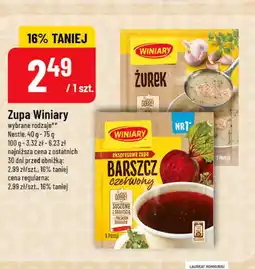 Polomarket Zupa Winiary (Barszcz czerwony, Żurek) oferta
