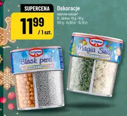 Polomarket Dekoracje Dr. Oetker, 78 g - 81 g (Blask pereł, Magia Świąt) oferta