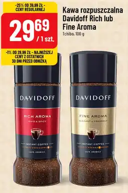 Polomarket Kawa rozpuszczalna Davidoff Rich lub Fine Aroma oferta