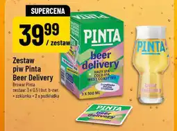 Polomarket Zestaw piw Pinta Beer Delivery (3x 500ml + szklanka + 2 podkładki) oferta