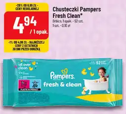 Polomarket Chusteczki Pampers Fresh Clean oferta