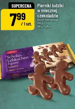 Polomarket Pierniki ludziki w mlecznej czekoladzie Biscuit International 200 g oferta