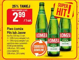 Polomarket Piwo Łomża Pils lub Jasne oferta