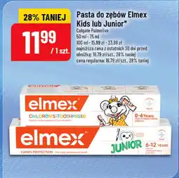 Polomarket Pasta do zębów Elmex Kids lub Junior, 50 ml - 75 ml oferta