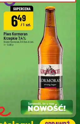 Polomarket Piwo Kormoran Krzepkie 7,4% oferta