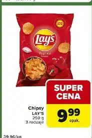 Carrefour Express Chipsy papryka Lay's oferta