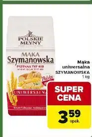 Carrefour Express Mąka szymanowska uniwersalna pszenna typ 480 Polskie Młyny oferta