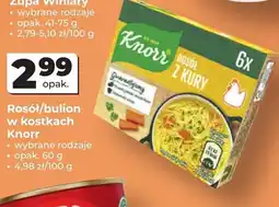 Odido Rosół/bulion w kostkach Knorr oferta