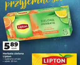 Odido Herbata zielona Lipton oferta