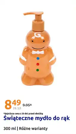 Action Świąteczne mydło do rąk oferta