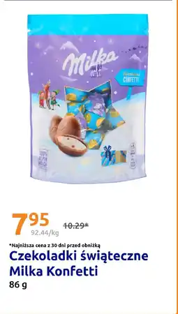 Action Czekoladki świąteczne Milka Konfetti oferta