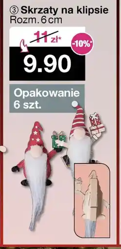Woolworth Skrzaty na klipsie oferta