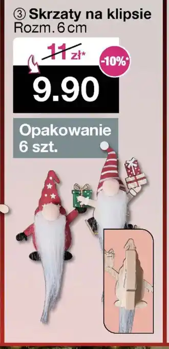 Woolworth Skrzaty na klipsie oferta