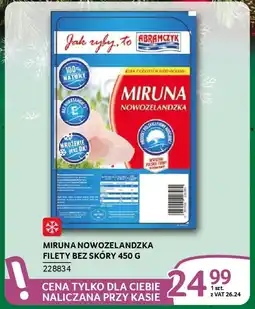 Selgros Miruna nowozelandzka filety bez skóry oferta