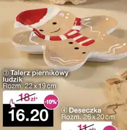 Woolworth Talerz piernikowy ludzik oferta