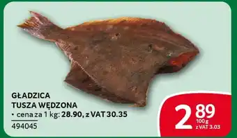 Selgros Gładzica tusza wędzona oferta