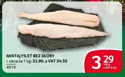 Selgros Mintaj filet bez skóry oferta