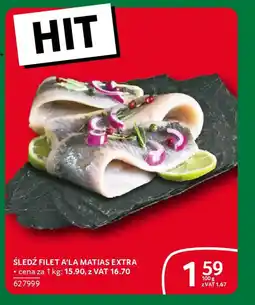 Selgros Śledź filet a'la matias extra oferta
