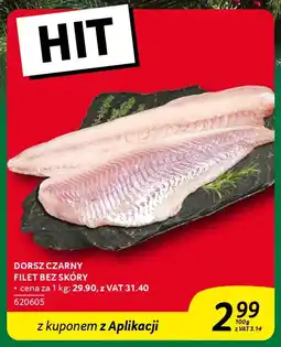 Selgros Dorsz czarny filet bez skóry oferta
