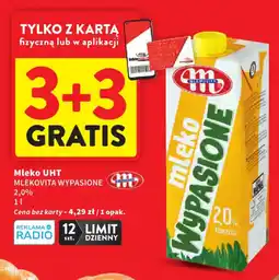 Intermarche Mleko uht mlekovita wypasione 2,0% oferta