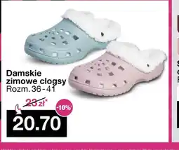 Woolworth Damskie zimowe clogsy oferta