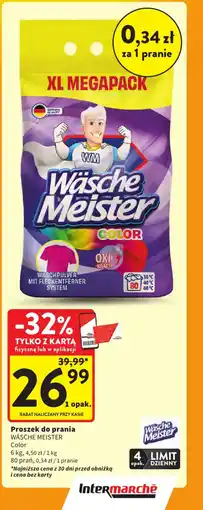 Intermarche Proszek do prania wäsche meister oferta