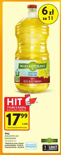 Intermarche Olej wielkopolski oferta