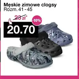 Woolworth Męskie zimowe clogsy oferta