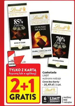 Intermarche Czekolada lindt oferta