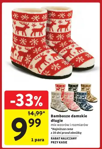 Bambosze damskie długie