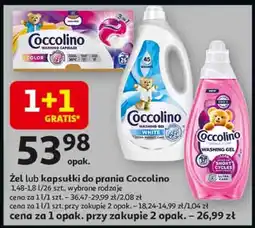 Auchan Kapsułki do prania Coccolino oferta