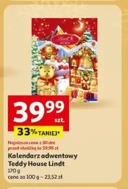 Auchan Kalendarz adwentowy Lindt oferta