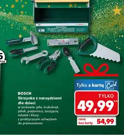 Kaufland Skrzynka z narzędziami Bosch oferta