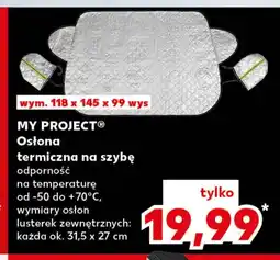 Kaufland Osłona termiczna na szybę C &C oferta
