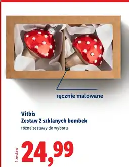 Lidl Zestaw bombek Vitbis oferta