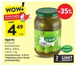 Intermarche Ogórki o la la! oferta