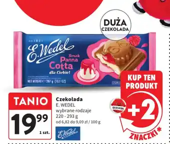 Intermarche Czekolada e. wedel oferta