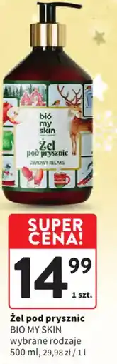 Intermarche Żel pod prysznic bio my skin oferta