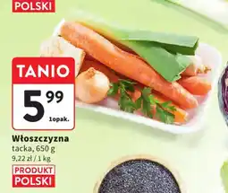 Intermarche Włoszczyzna tacka oferta